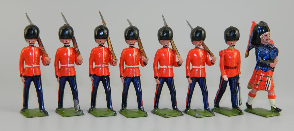 Scots Guards, Full Trouser, Square Base (1934 Version)